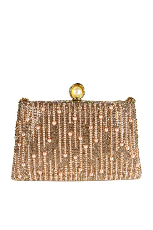 Women Clutch - 15252B - Party Bag - Walkeaze
